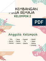 Perkembangan Masa Remaja: Kelompok 2