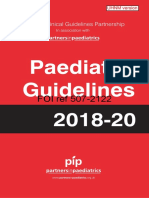 Paediatric Guidelines 2018-20: FOI Ref 507-2122