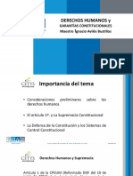 Derechos Humanos Y I: Garantías Constitucionales Maestro Gnacio Avilés Bustillos