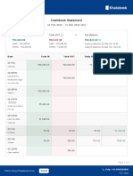 My Business Cashbook Statement Feb-Mar 2023