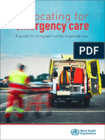 Emergency Care: Advocating For