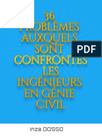 36 Problèmes Auxquels Sont Confrontés Les Ingénieurs en Génie Civil