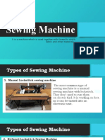 Types of Sewing Machine