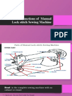 Dressmaking-Parts of Sewing Machine