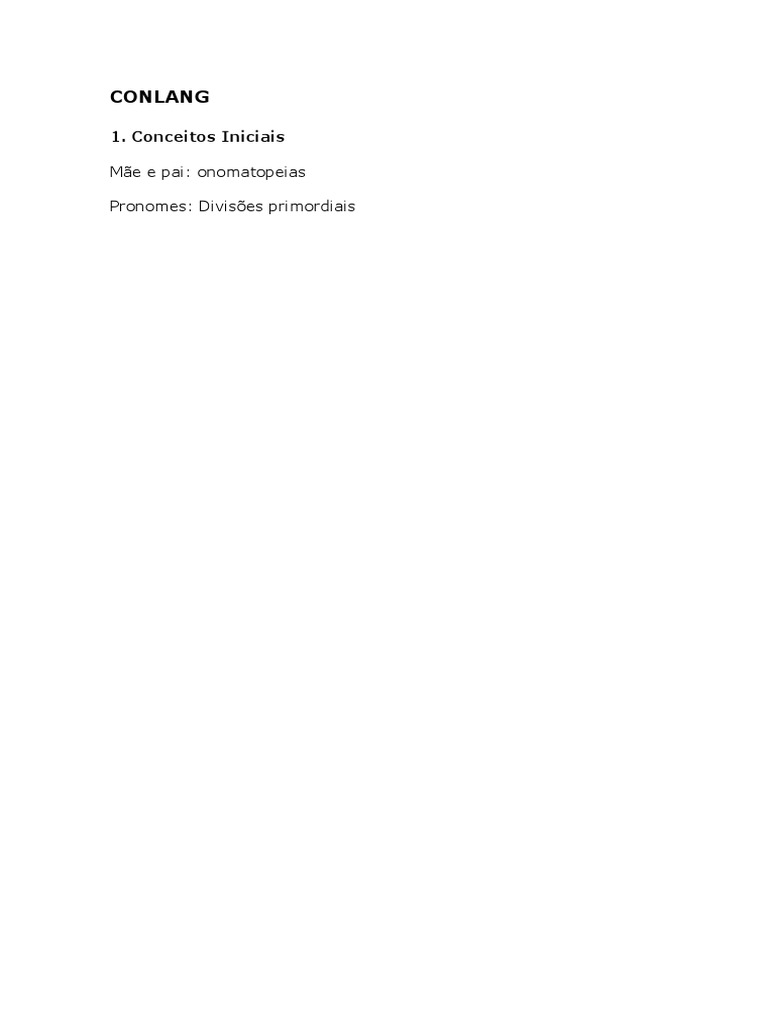 Conlang Creation | PDF | Artes Linguísticas e Disciplina
