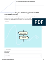 Optimize Your Marketing Funnel for the Customer Journey