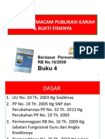 PKB Guru, Macam Publikasi Ilmiah & Bukti Fisiknya: Buku 4