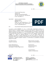 Adresa METABET SA Pitești (198 - 09.01.2020) - Acceptare Doc. Prelim. de Reparare 1 Macara Portic Redirectionare La IT ISCIR Bacău