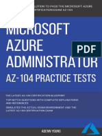 Azure Microsoft Azure Administrator (AZ-104) Practice Tests