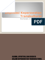 Implikasi Keperawatan Transkultural