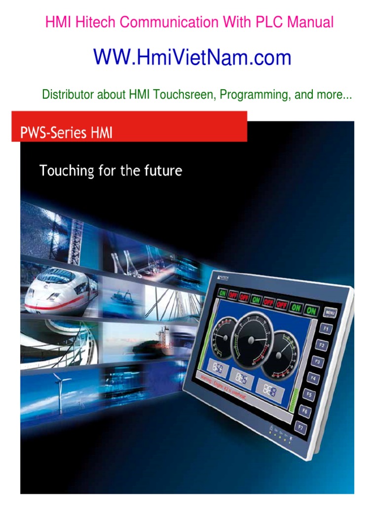 Hitech HMI-PLC Communication Manual | PDF | Programmable Logic ...