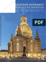 The Conservation Movement A History of Architectural Preservation