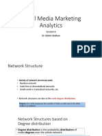 Social Media Marketing Analytics Session 6