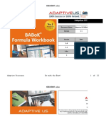 Adaptive US BABOK Formula Workbook v1.1
