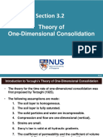 Section 3.2 Theory of One-Dimensional Consolidation