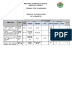 Science 8 Q3 Periodic Exam Blooms Taxo With Answer Key