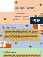 Risk Dan Return