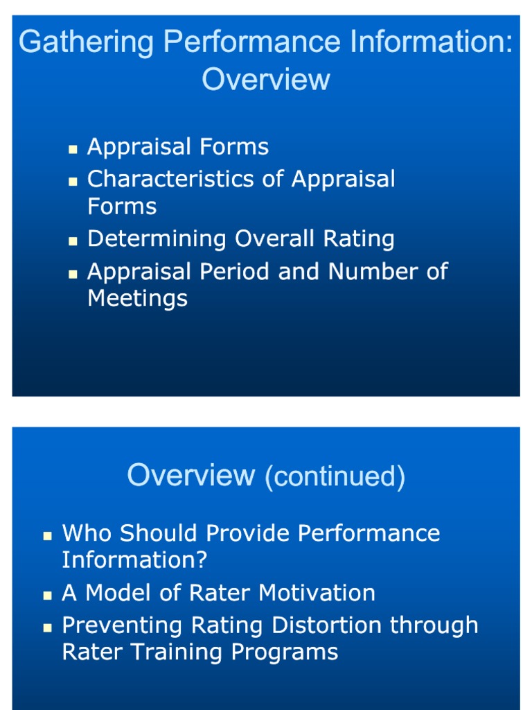 Performance Appraisal Methods Explained | PDF | Performance Appraisal ...