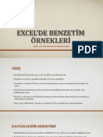 Excel'De Benzetim Örnekleri: Bmü-422 Benzetim Ve Modelleme