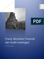 Fraud, Akuntansi Forensik Dan Audit Investigasi
