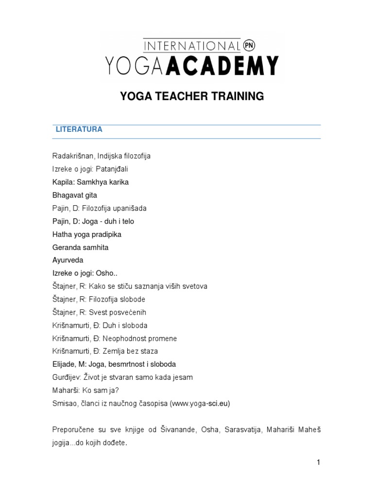 Ytt Literatura | PDF