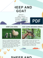 Sheep and Goat: Group 1 Abis, Paulo Avendaño, Mabijah Azores, Emmanuel Bauzon, Stephanie Bello, Angelou