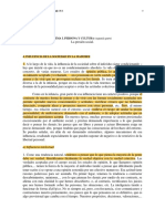 Antropologia Tema I. Sesión 2 - Persona y Cultura - Subrayado