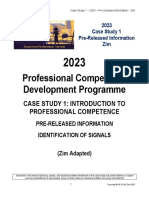 Professional Competence Development Programme