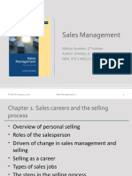 Sales Management - 2e - Chapter 1