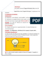 CHAP1: Le Circuit Électrique: I°) Générateur Et Récepteurs A) Générateurs