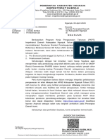 Pemberitahuan Pra Evaluasi SAKIP Pada Tanggal 11 April S.D. 5 Mei 2023