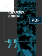 Alterações / Semitom