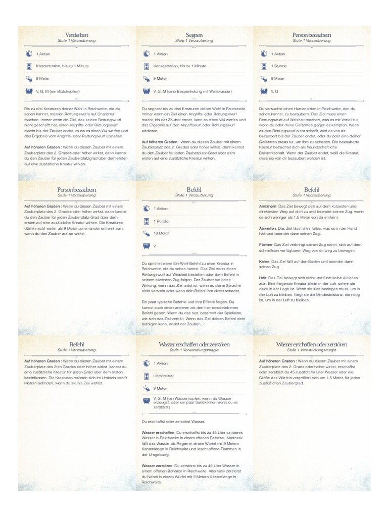 D&D Zauberkarten kleriker_all_a4_de PDF