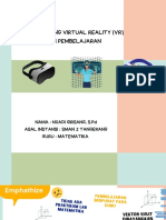Desain Thinking Virtual Reality (VR) Dalam Pembelajaran
