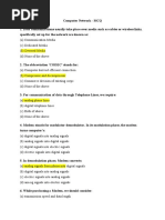 MCQ Networks Part I - 6