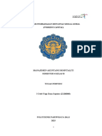 Analisis Pembahasan Mengenai Modal Kerja (Working Capital)