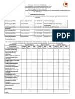 Instrumento de Evaluacion