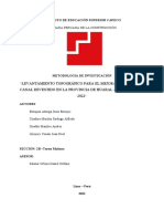 Levantamiento Topográfico para El Mejoramiento de Un Canal Revestido en La Provincia de Huaral - Aucallama - 2022