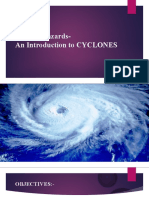 Understanding Tropical Cyclones Formation and Distribution