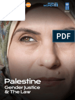 Report - UN - Palestine - Gender Justice and The Law