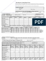 WVDEP Official Misc Testing Report Form
