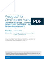 Webtrust For Certification Authorities