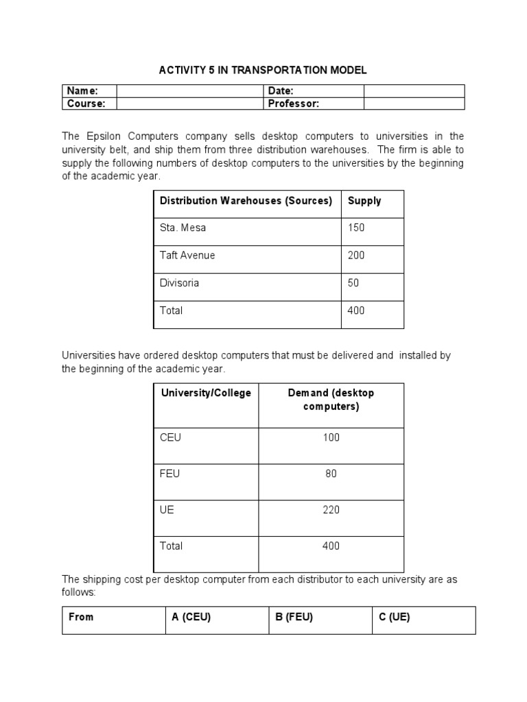 Activity 5 | PDF