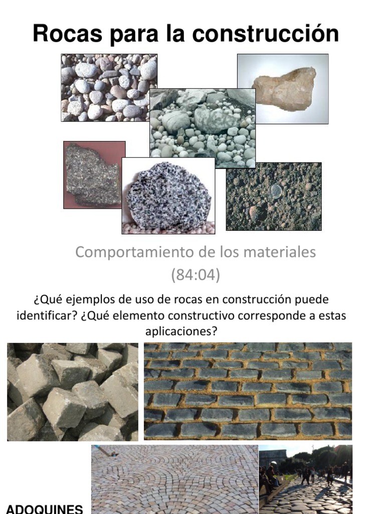Rocas 02 05 22 | PDF | Roca (geología) | Minerales