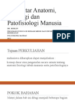 Pengantar Anatomi, Fisiologi Dan Patofisiologi Manusia