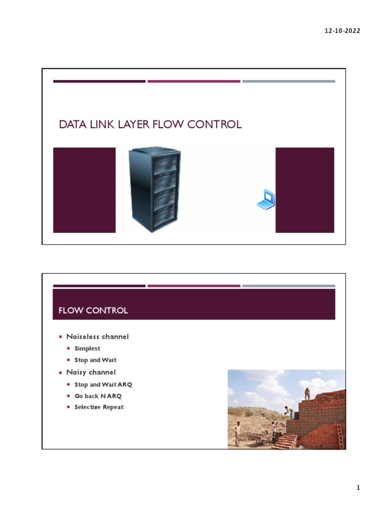 Data Link Layer Flow Control | PDF | Transmission Control Protocol ...