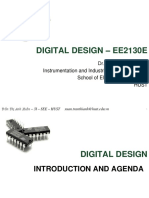 Digital Design Course Syllabus and Lecture Notes