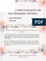 Sistema Eleccionario de Los Estados Unidos: Karen Liseth Quintero Jhoel Prada 10-04