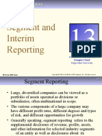 Segment and Interim Reporting: Douglas Cloud