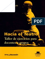 Hacia El Teatro. Gastón Martelli 1999